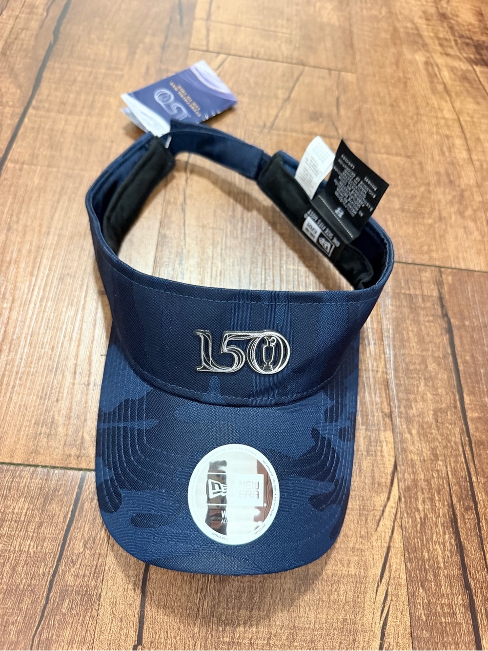 NWT | New Era The Open 150 St Andrews | Navy Golf Visor | Adjustable